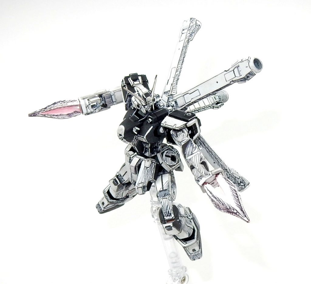 マンガ風　HGクロスボーンガンダムX1改改–9枚目/制作者：今日