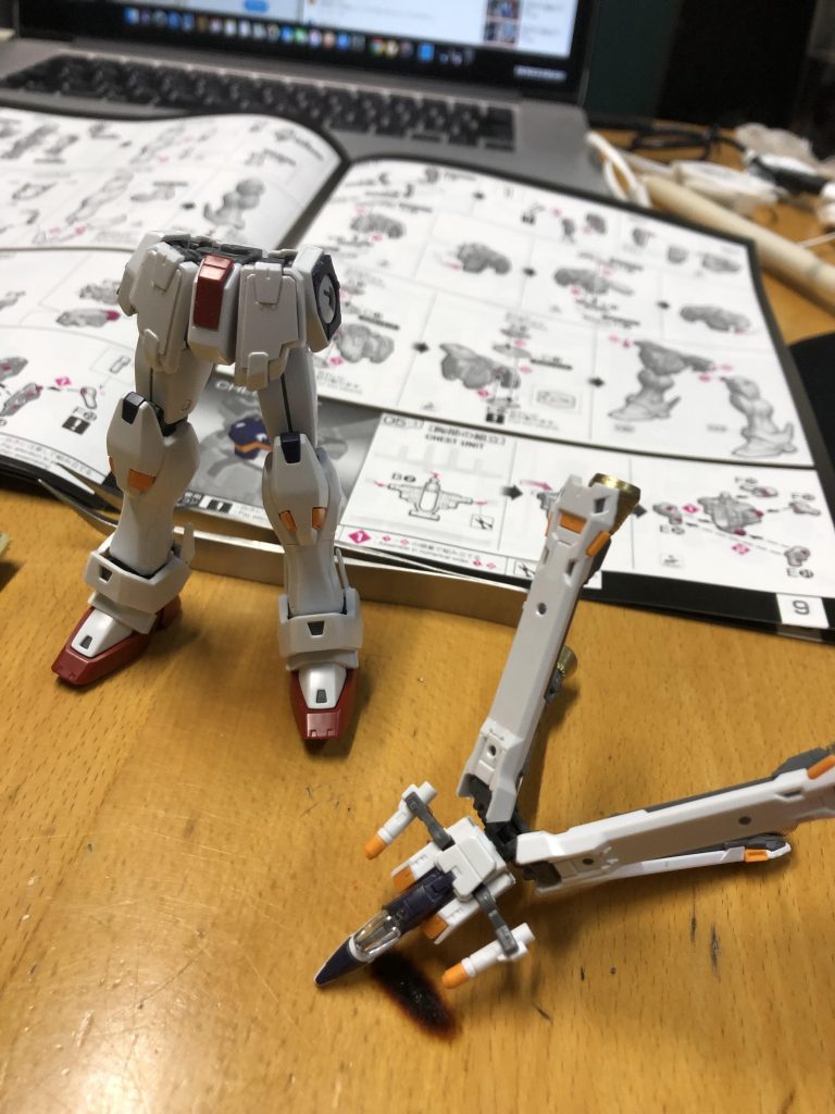 RG クロスボーン・ガンダムX1–4枚目/制作者：いま
