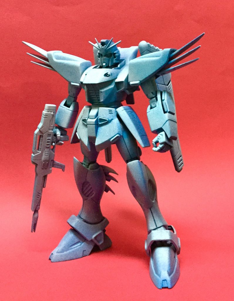 缶スプレーで下塗り