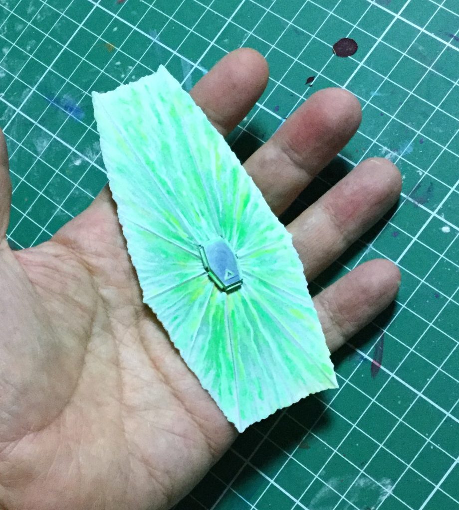 ビームシールド筆塗り