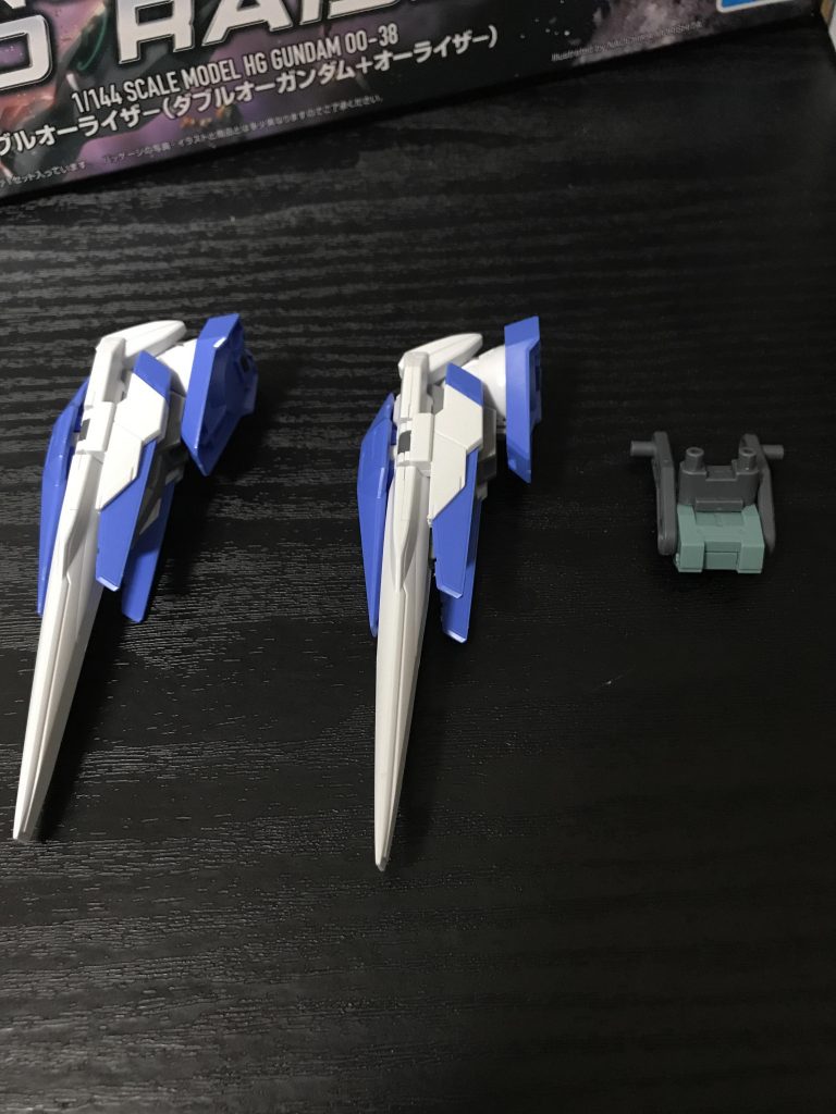 00の肩のやつをくっ付けて