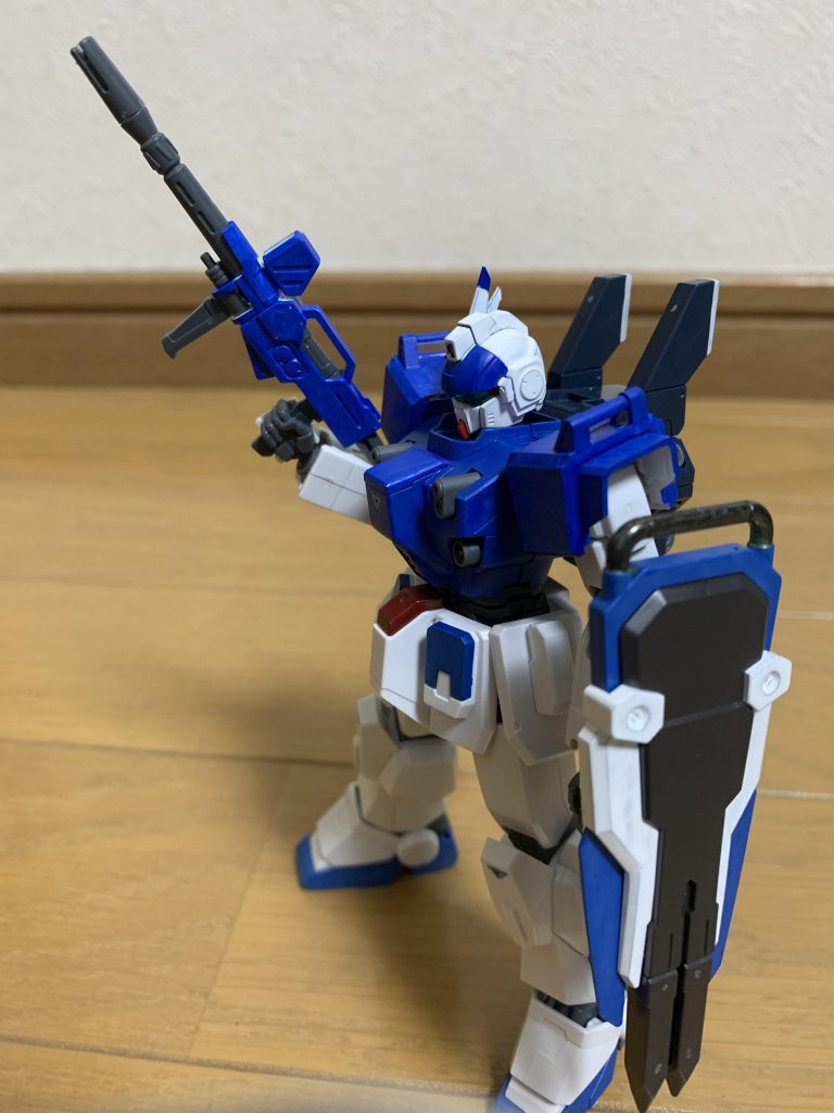 ビームライフルも用意してます
ゲームではマシンガンよりこっちをよく使ってました