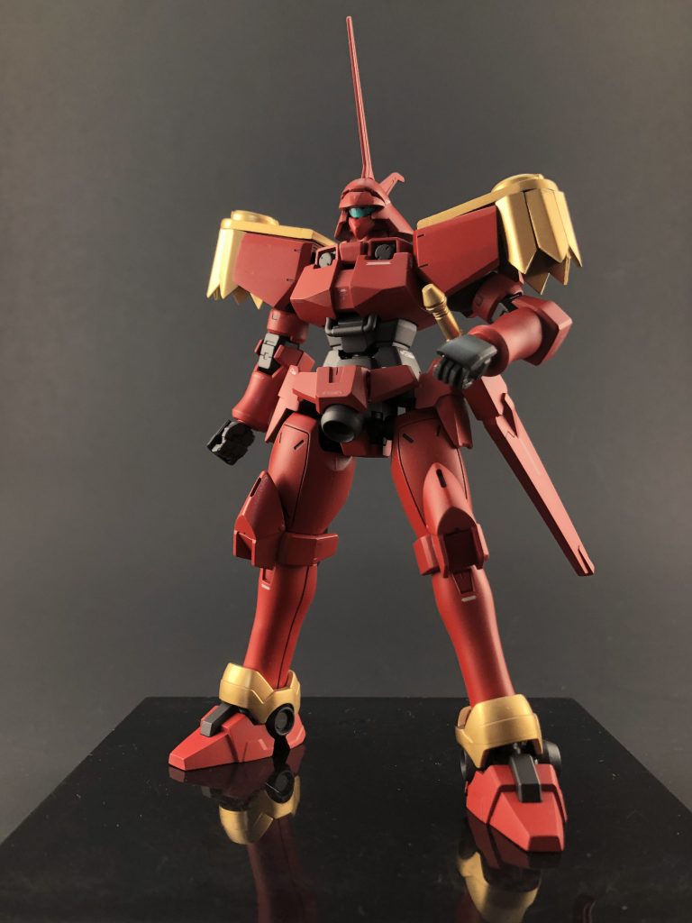 Front shot without the cape