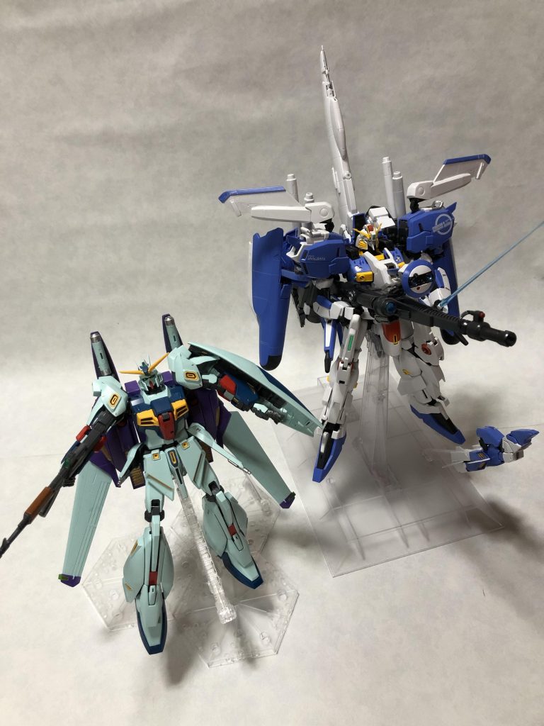 EXガンダムと並べて撮影