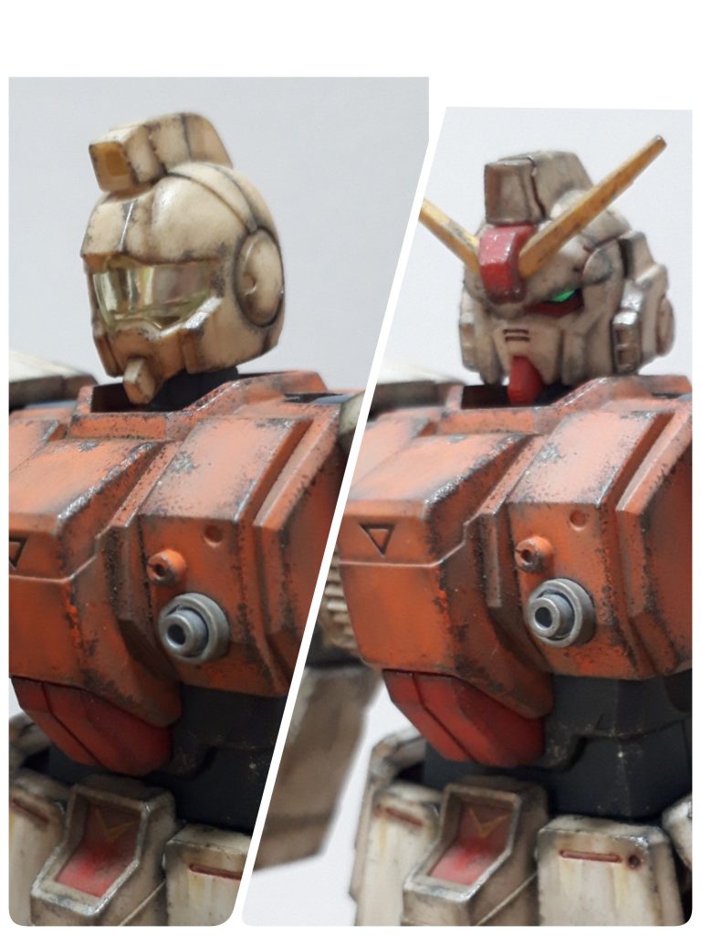 ジム頭もつけてみたのですが、どうにも気に入らなかったので・・・