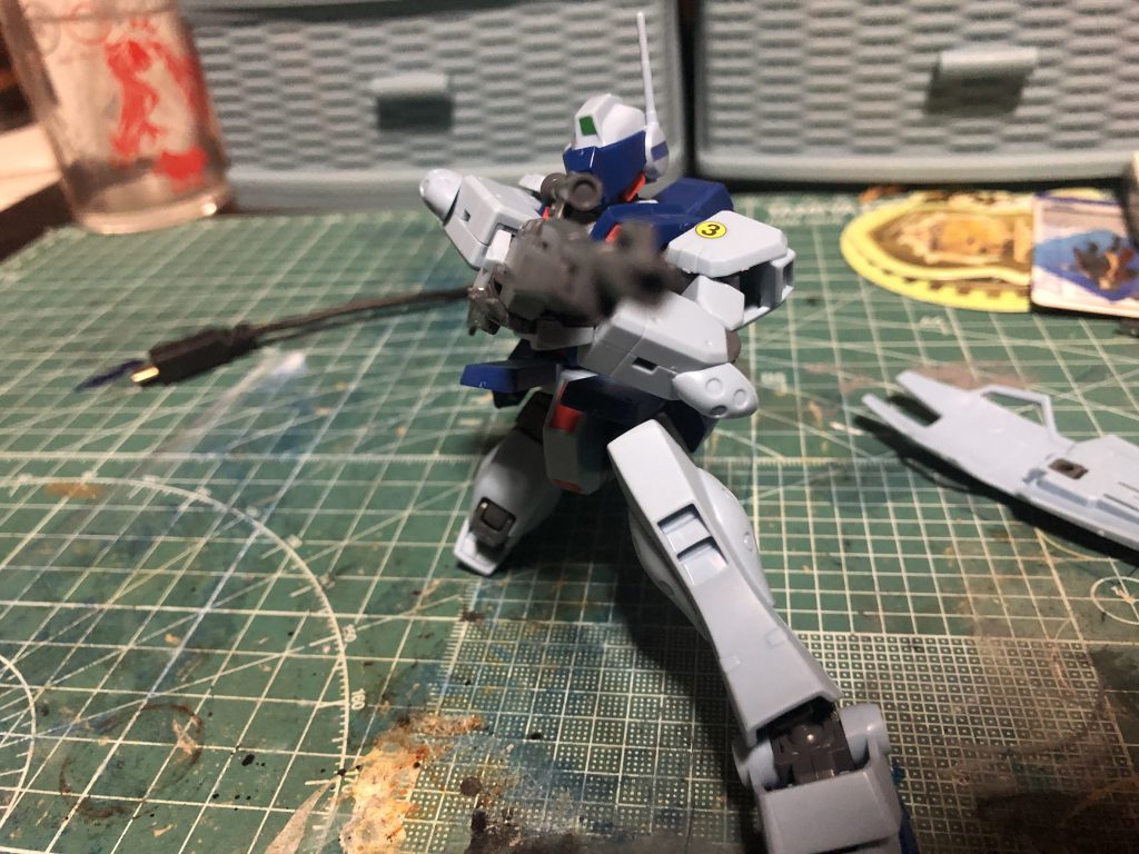 狙いを定めた図