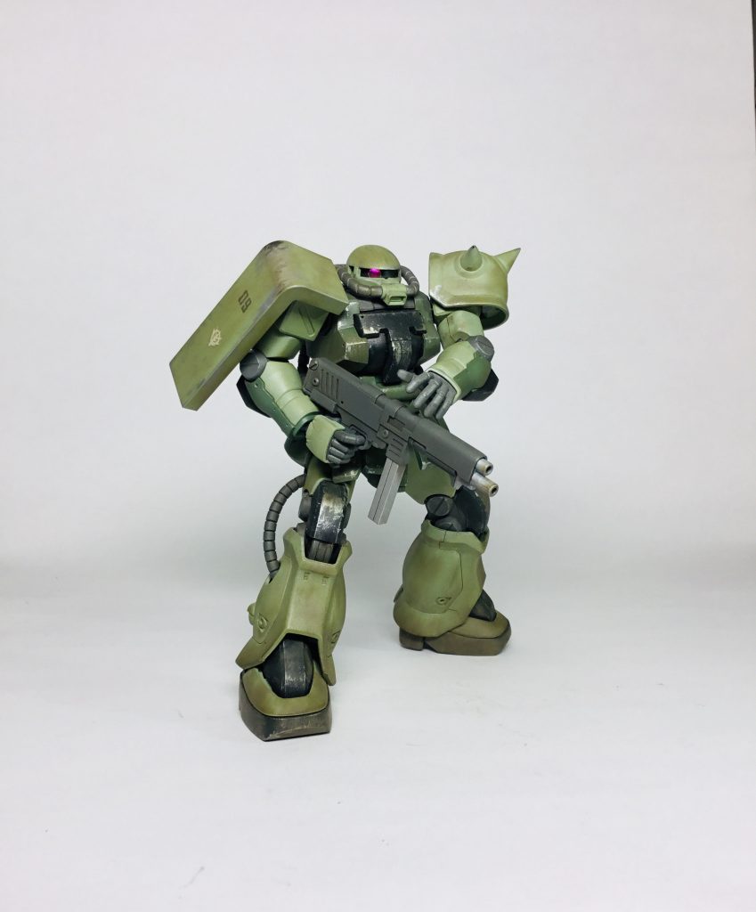 HG ザクⅡ F-2型 (完成)–6枚目/制作者：Riku