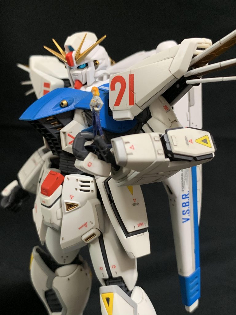 1/100 MG ガンダムF91 ver2.0–2枚目/制作者：1484@orange
