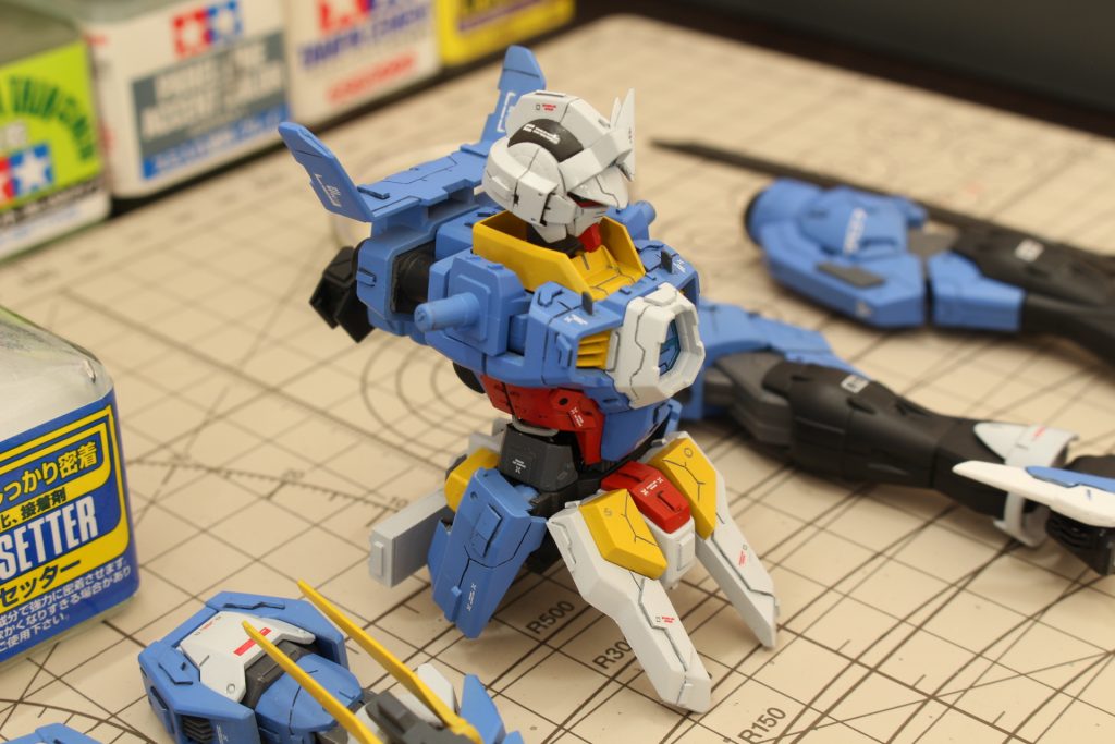 HG GUNDAM AGE-1 SPALLOW type:Dual Blade–2枚目/制作者：@peco_mochiguma