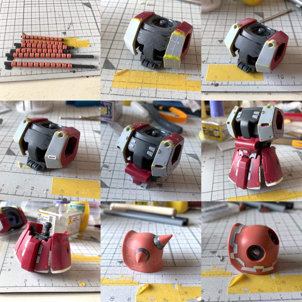 胴回りの改修など