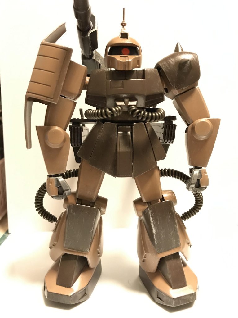 旧キット 1/100 ザクキャノン–6枚目/制作者：蒼き鷹