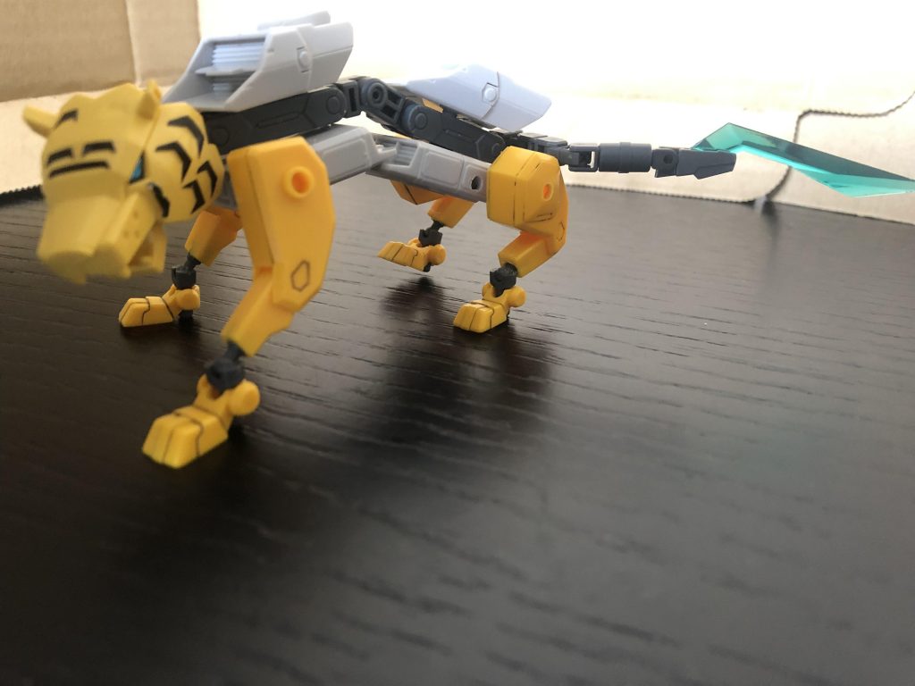 塗装前、ビャッコ。
こっちはだいぶ印象が変わったかと。
これだと普通の虎カラーですね笑
以上となります。
長々とお目汚し失礼致しました。
ここまで見てくださってありがとうございます!
次回は青龍か朱雀でお会いしましょう!
(^^)ノシ