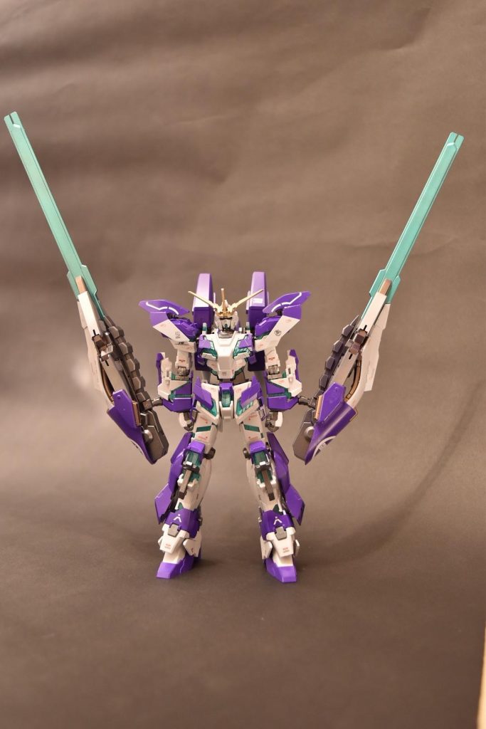 全体的にマッシブなシルエットになるように意識して組みました