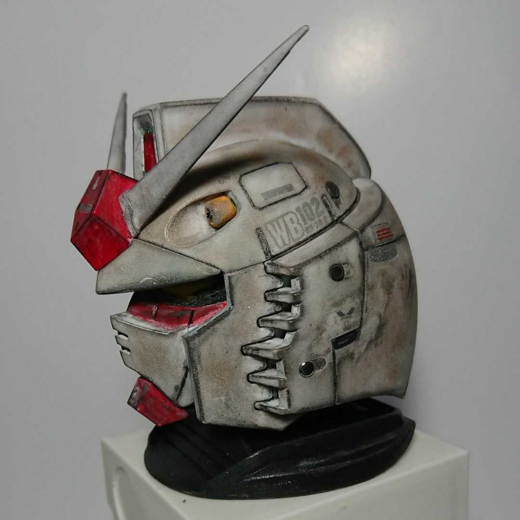 1/35 ガンダムヘッド RX-78-2 ウェザリング–2枚目/制作者：ＨＨ