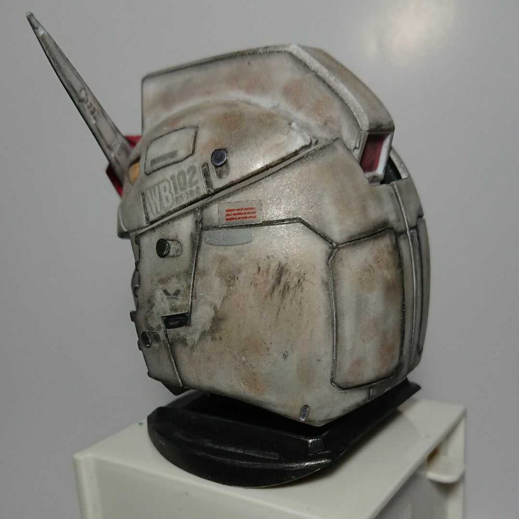 1/35 ガンダムヘッド RX-78-2 ウェザリング–3枚目/制作者：ＨＨ