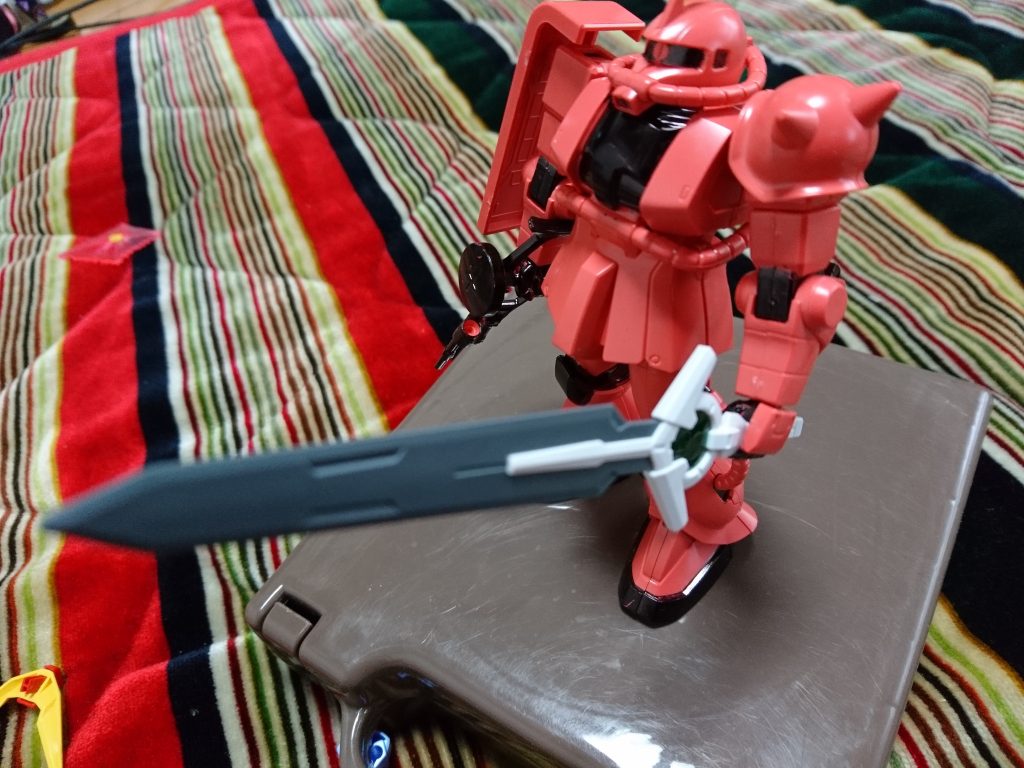 黒マッキー縛りシャアザク–2枚目/制作者：桜木 音嶺