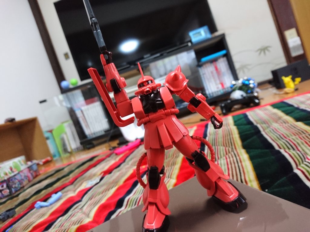 シャアザクでラストシューティング♪