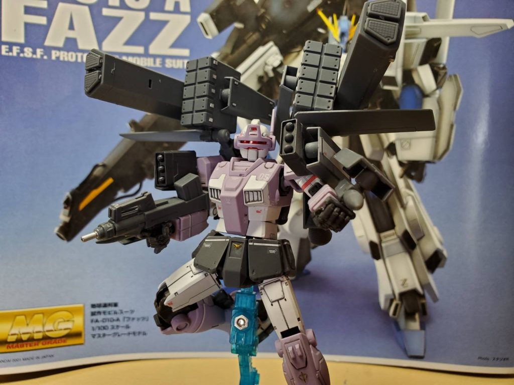 ジムインターセプトカスタム(陸戦支援装備)–4枚目/制作者：キャクブガー