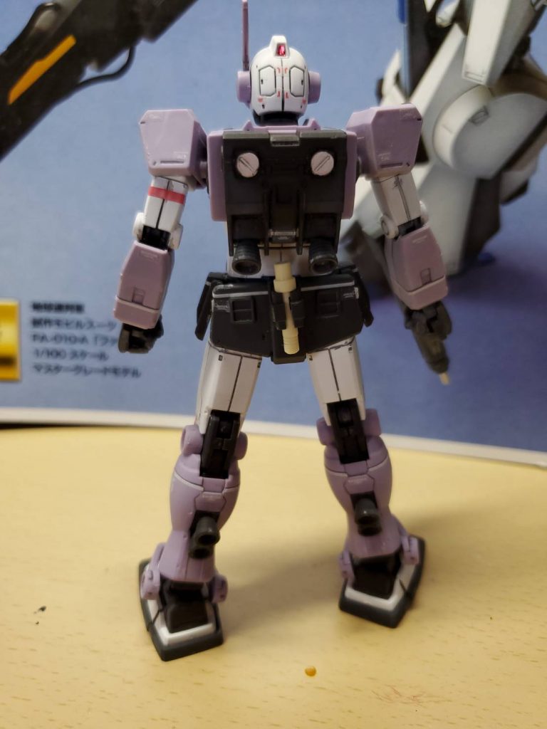 ジムインターセプトカスタム(陸戦支援装備)–3枚目/制作者：キャクブガー