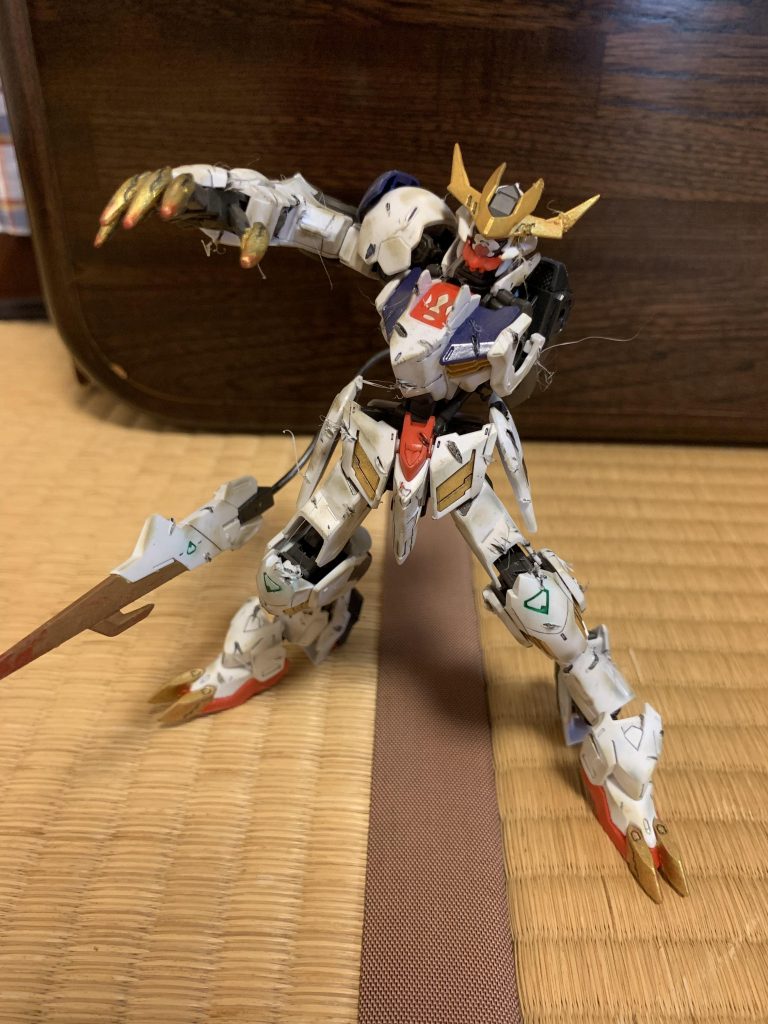 ウェザリングと傷加工