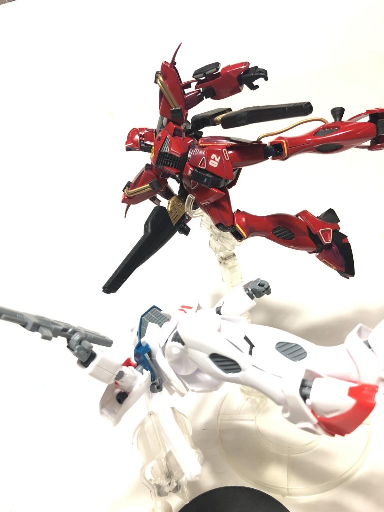 セシリー「シーブック？シーブックなの？」
シーブック「セシリーなのか?!」
セシリー「シーブック？私どうしたらいい？成り行きでこんな物に乗ってしまって…」