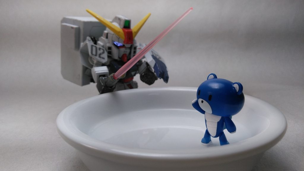 ビームサーベル温泉(?)w
お湯を入れたけど写真じゃ伝わらない(´・ω・`)