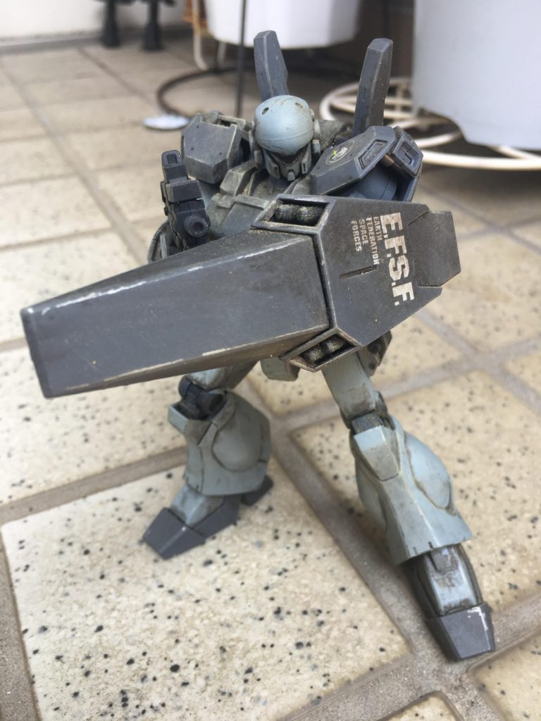 ジェガンD型・ホワイトディンゴ隊仕様–3枚目/制作者：@Z5tVpD80wQz3irs