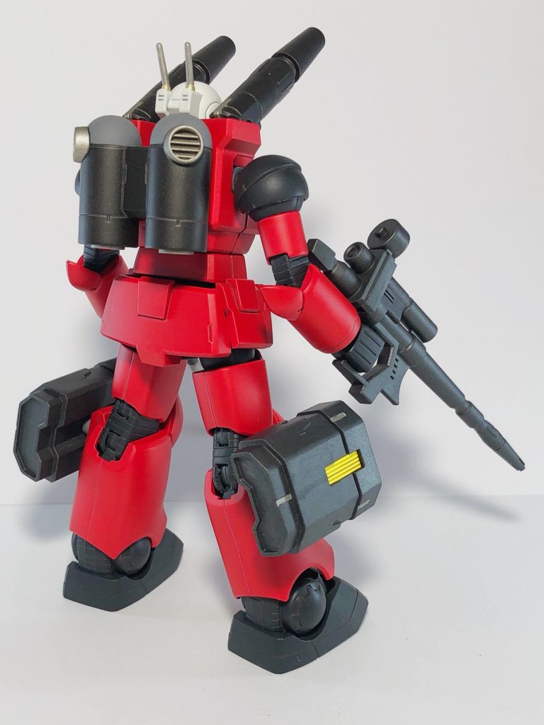 脹脛のミサイルポッドはビルダーズパーツのものを使用しました。