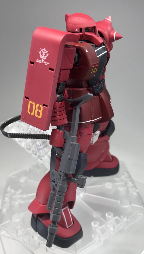 HG MS-05S シャア専用ザクⅠ 【original】–5枚目/制作者：モルガナ