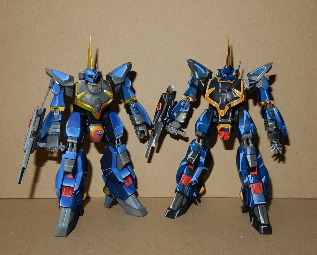 以前作った厚塗りバーザムと