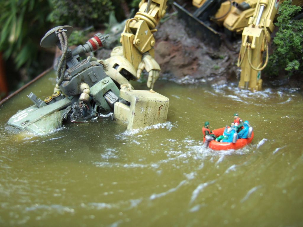 ザク　ジオラマ–6枚目/制作者：komei.