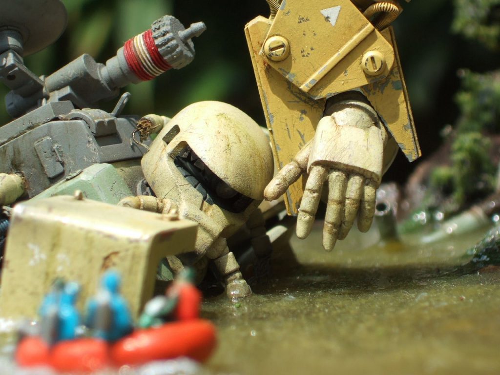 ザク　ジオラマ–7枚目/制作者：komei.