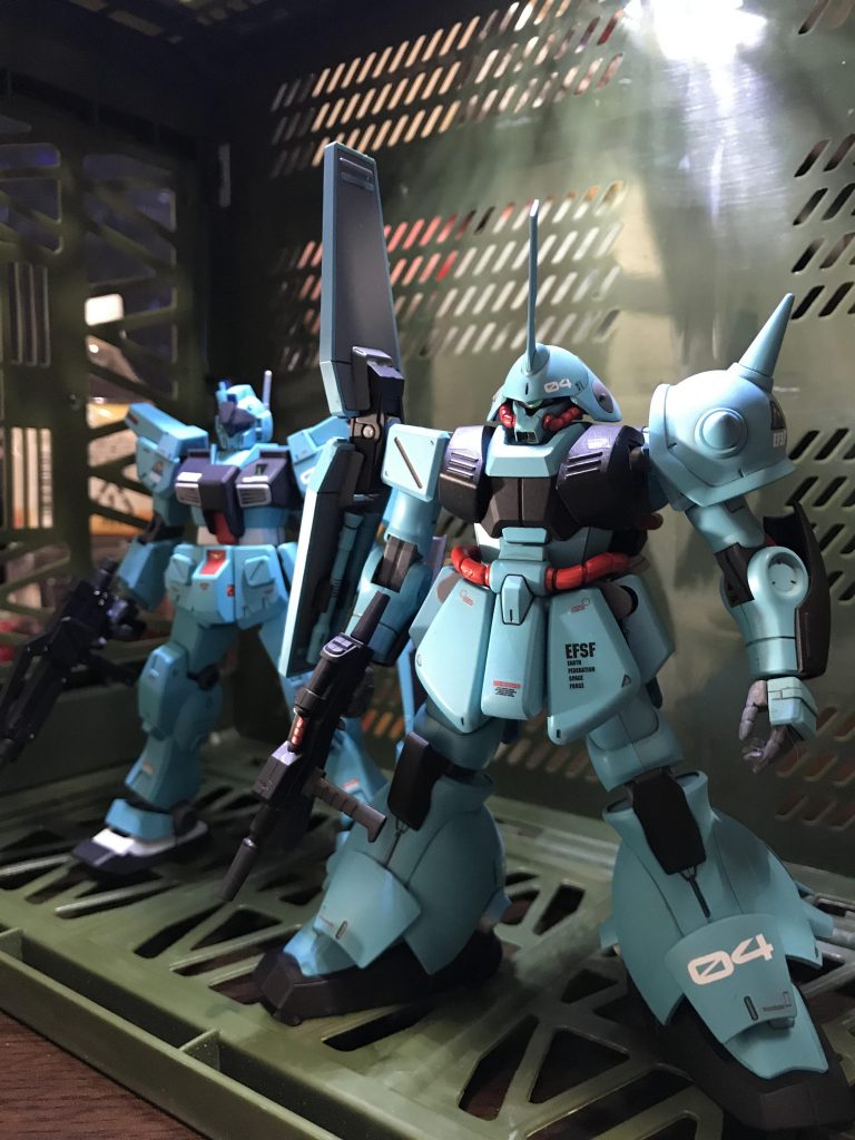 ロンドベル治安維持遊撃部隊拠点
エターナル防衛の要、グリーンゴブリン✨
機体はちょいと古いが近代改修はバッチリです👍
という妄想🤩