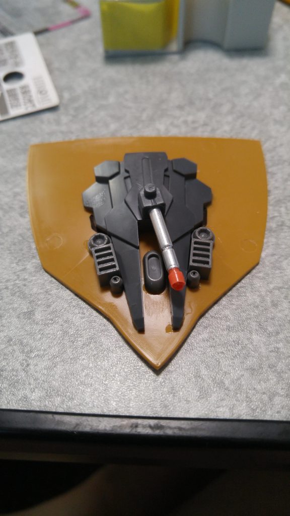 内部メカをでっち上げつつ、ポリキャップでミライトを可動させてます。