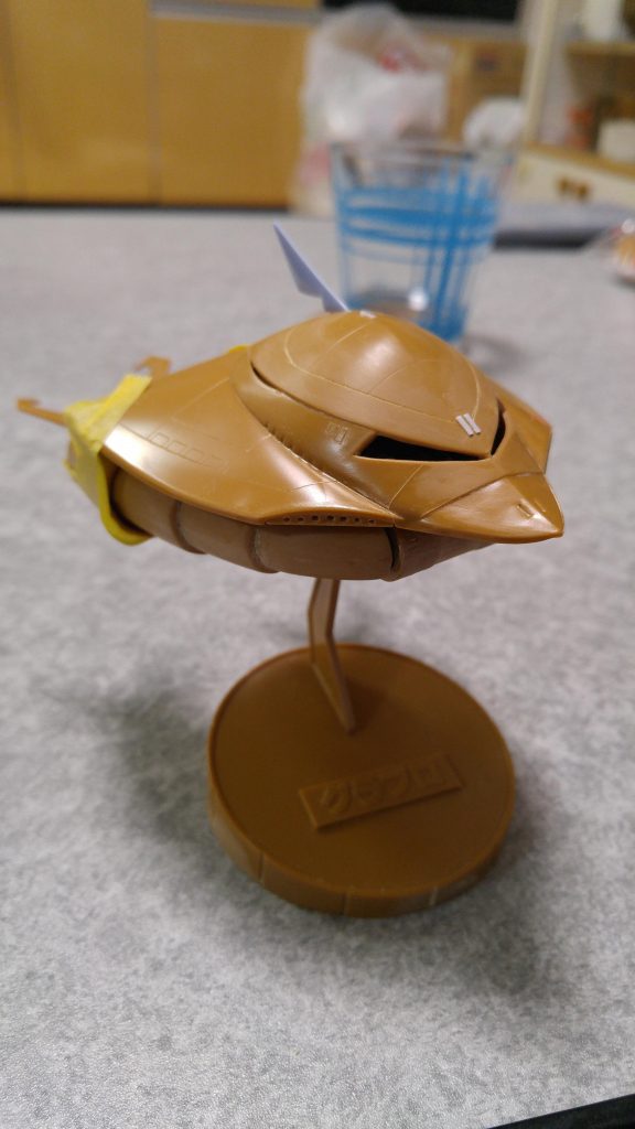 アンテナはMGグフの余りから。