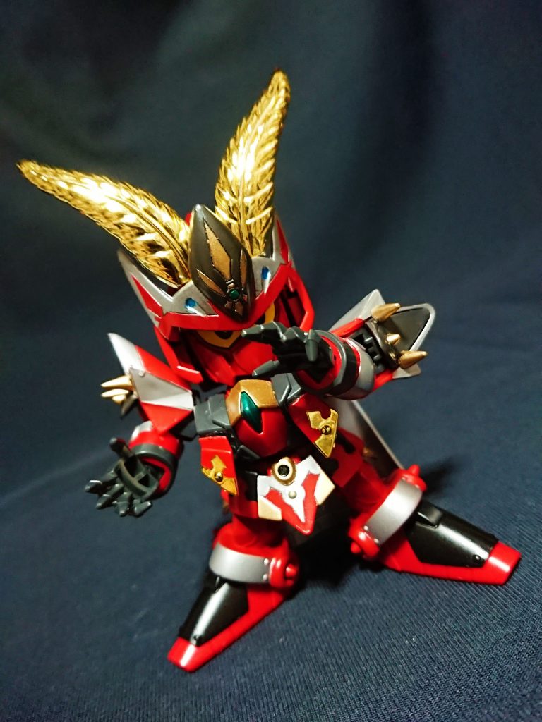円卓の騎士 コナン ガン消し 麗騎士レッドウォーリア 彩色