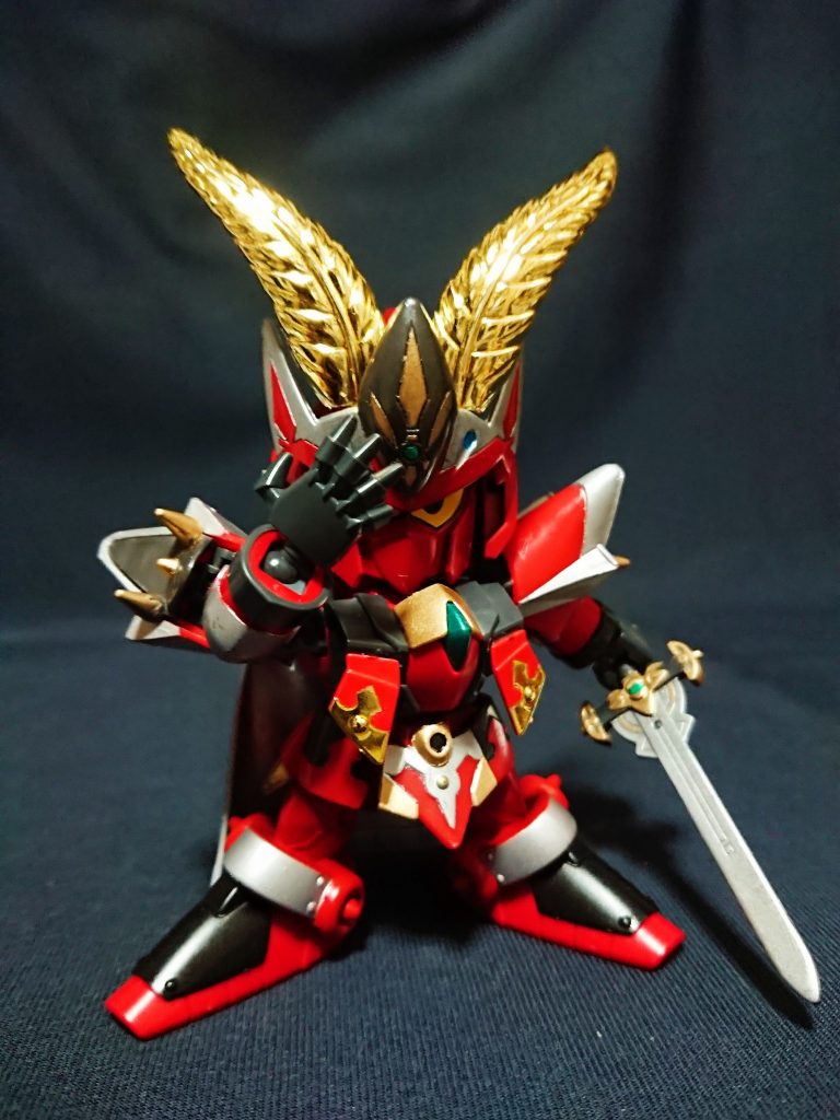 以前のキングや灼騎士と同様にLGBB体型で制作しています。