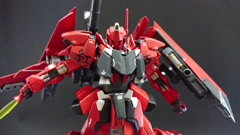 ちなみにお察しかもですが肩の文字は手書きです、良いデカールがなかった…