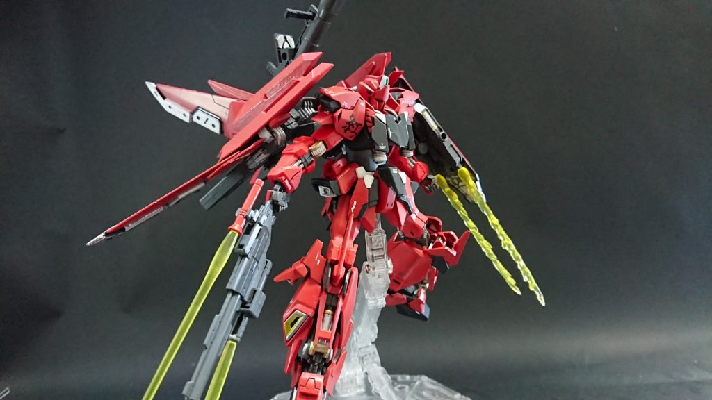 最後に武装フル展開で〆
という訳で以上紅百式Ver.Cでした、ご覧頂きありがとうございました😊
連邦チームに少しでも貢献できますように～