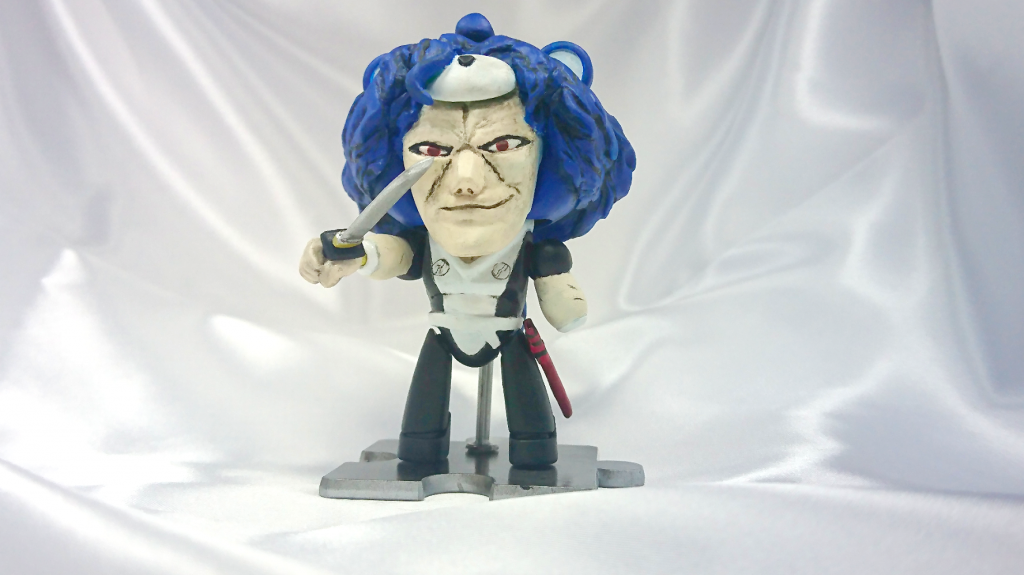 そして持ち手パーツを着けて、刀を持たせれば、『貴様ぁ、剣で闘ったことはあるか？』を再現することが！！
※わからない人はターンエーガンダムの『黄金の秋』を視てみよう！