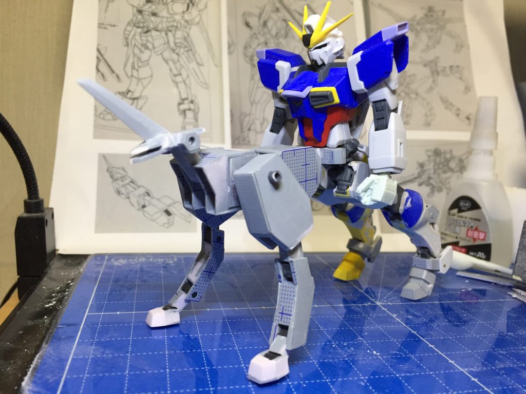 この頃は変形機構がよく理解できずとりあえず形にするだけで精一杯でした