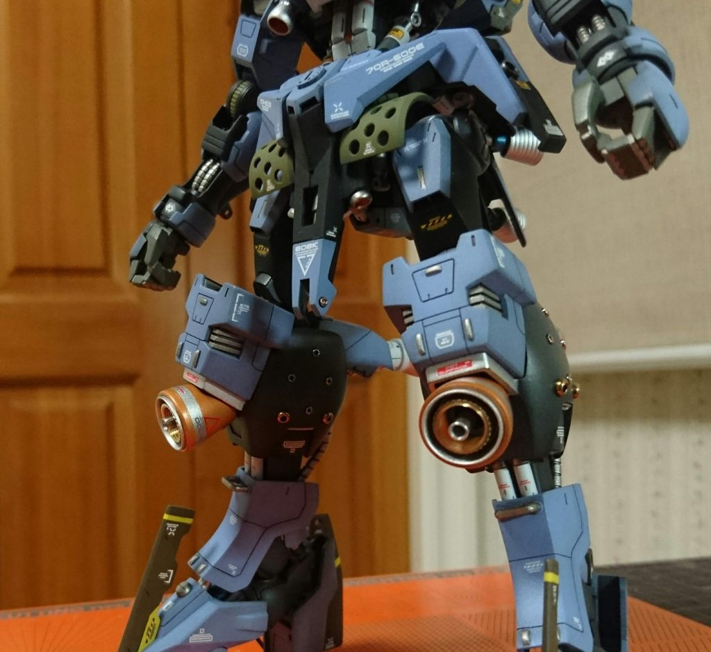 膝したノズルもディテールアップしてます。