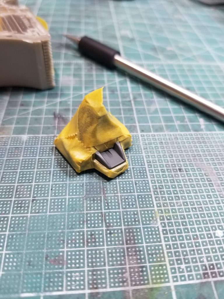 マクキングして塗り分け