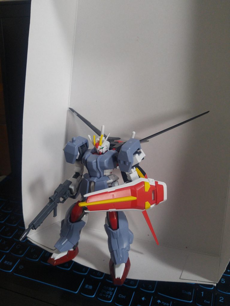 こちらは制作中のボツショット。
知り合いにはフルグランザぽいと言われました。