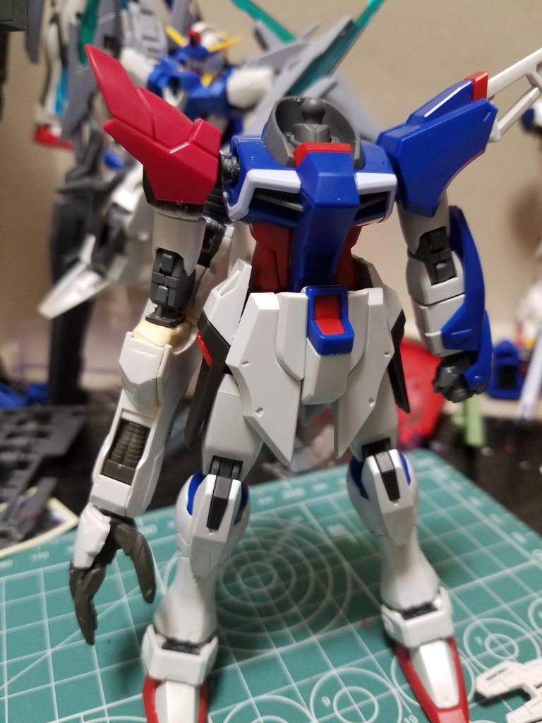 右腕制作時の画像