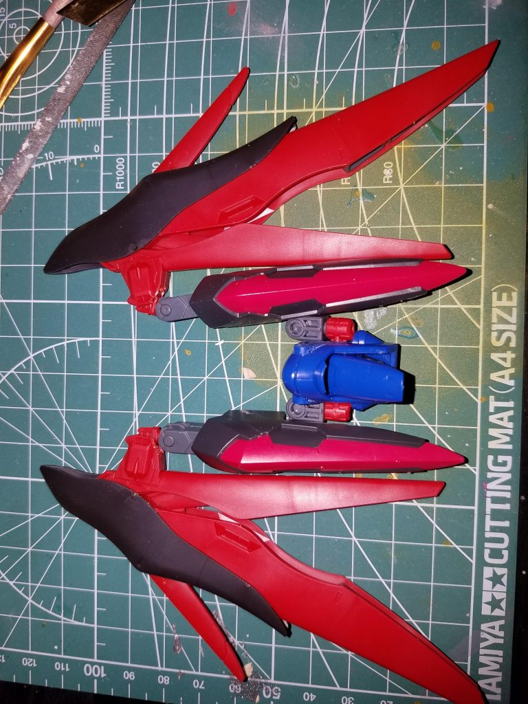 バックパック塗装前