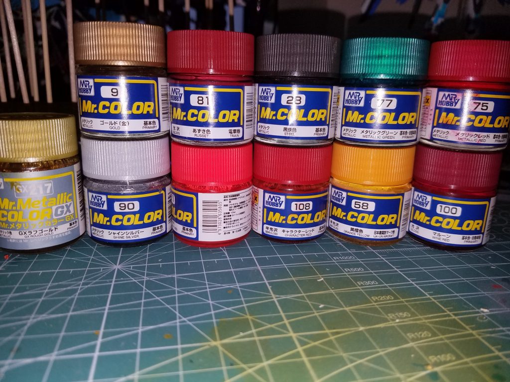 今回使った塗料