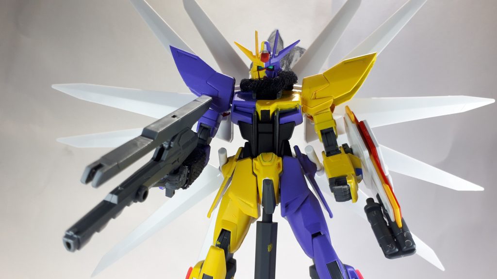 ちょっと忍者とは違う何かになるギャラクシーブースター…(;'∀')