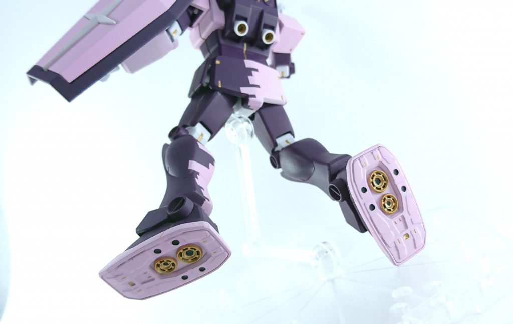 足裏はこんな感じに塗り分けました。