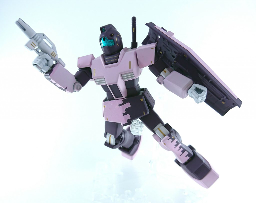 アクションその１。
宇宙空間を、銃を構えつつ移動するイメージ🌠